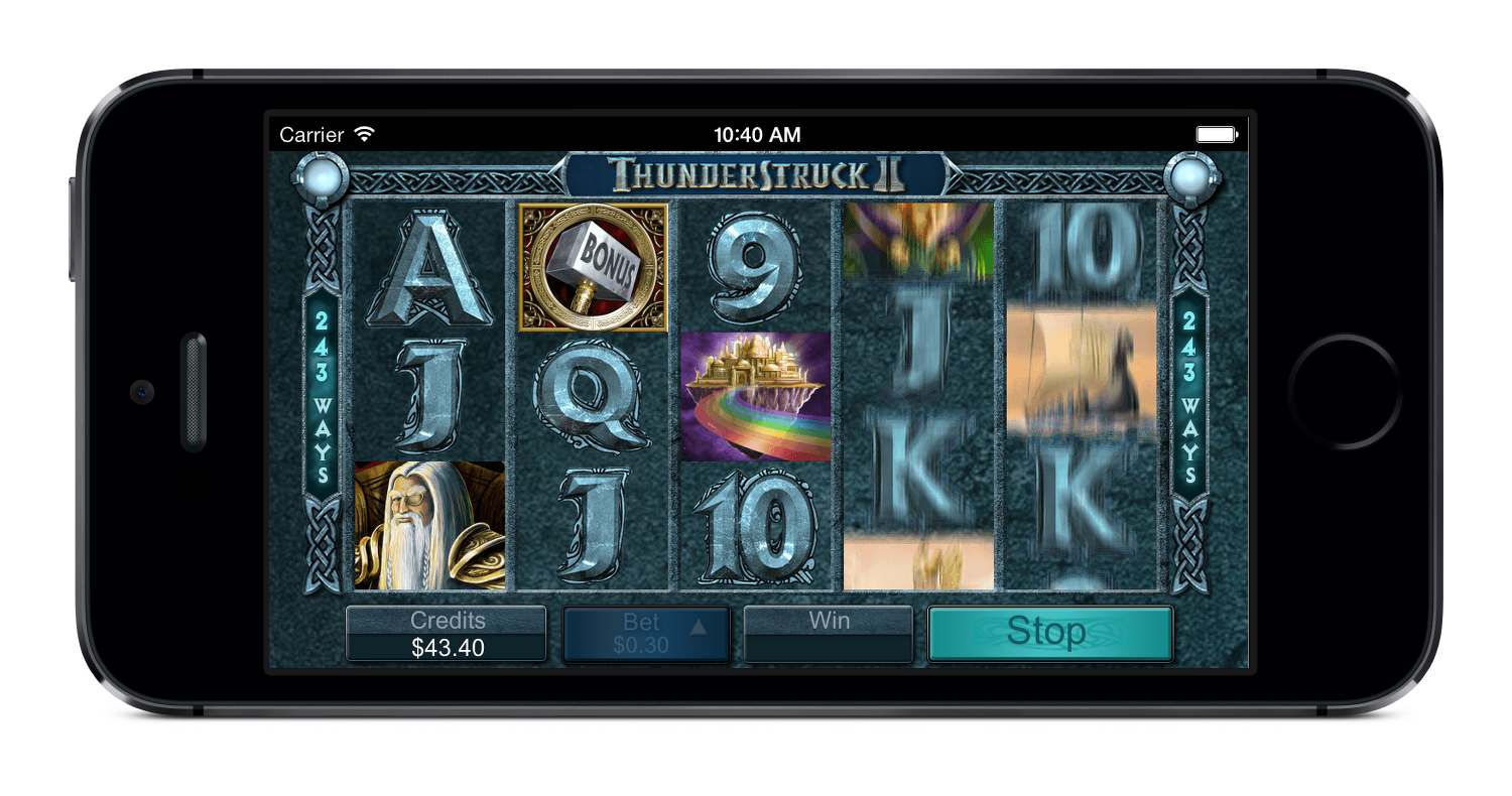 Thunderstruck Mobile Slot Gaming