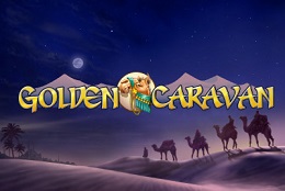 golden caravan slot logo